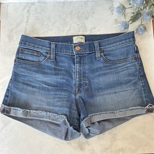 J. Crew Classic Denim Shorts. Size 28